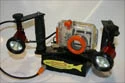 UW-Doppel-Videolicht-Set Mini