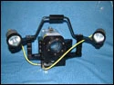 UW-Doppel-Videolicht-Set Combi Mini